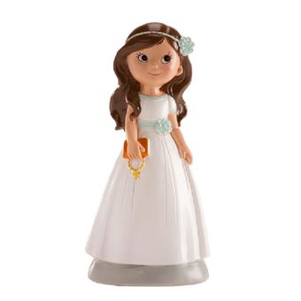 Picture of GIRL HOLY COMMUNION CAKE TOPPER ELENA 13CM